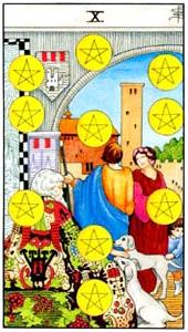 Ten of Pentacles Tarot