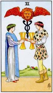 Two of Cups Tarot