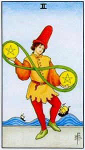 Two of Pentacles Tarot