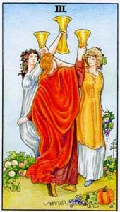 Three of Cups Tarot