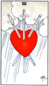 Three of Swords Tarot