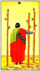 Three of Wands Tarot