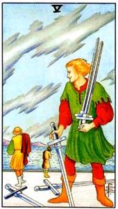 Five of Swords Tarot