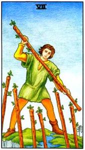 Seven of Wands Tarot