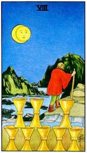 Eight of Cups Tarot