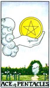 Ace of Pentacles Tarot