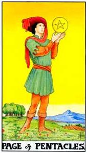 Page of Pentacles Tarot