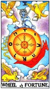 The Wheel of Fortune Tarot